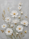 Цветы. Белые ромашки