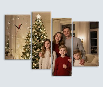 часы с фотографией на свадьбу