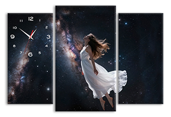 Часы с фотографией на свадьбу