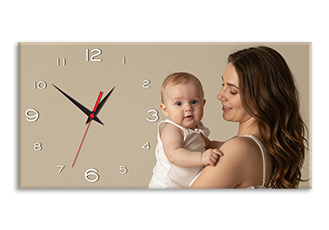 Часы с фотографией на свадьбу