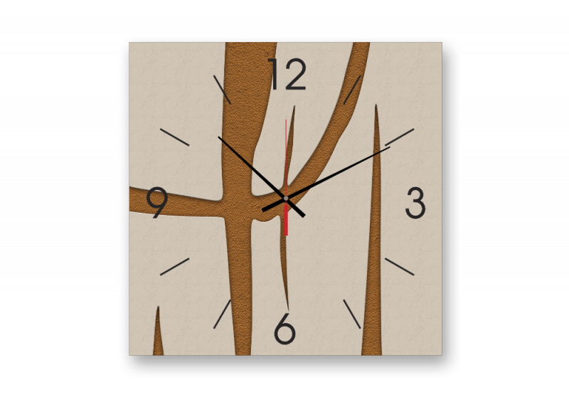 картина с часами