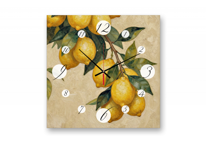 картина с часами