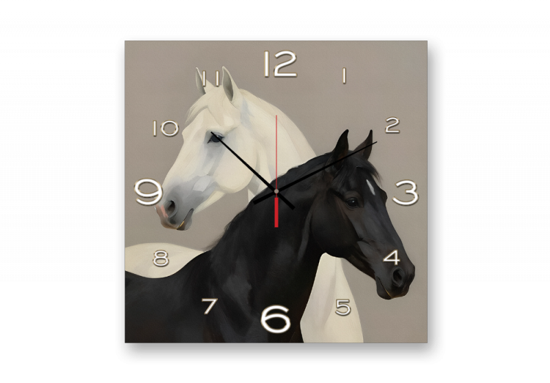 картина с часами