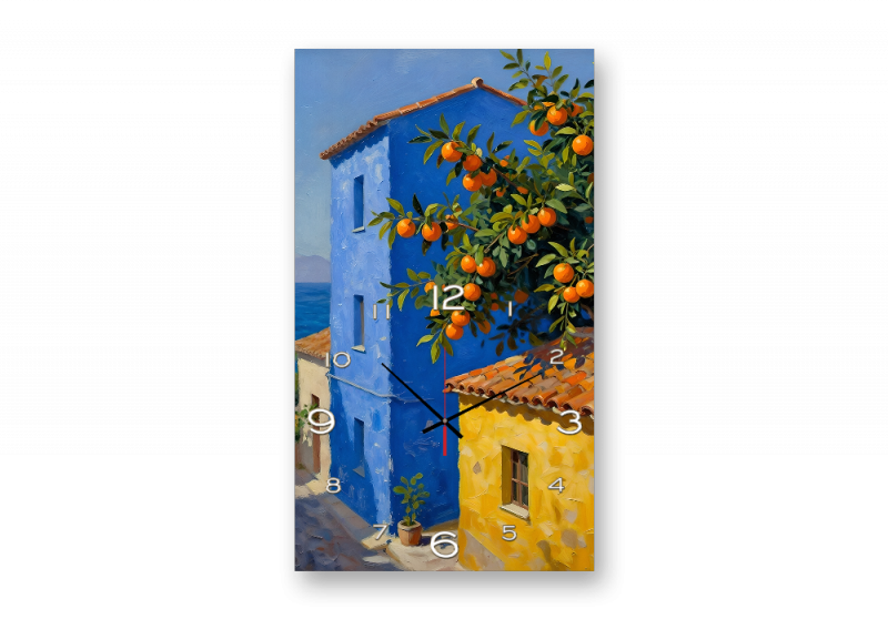 картина с часами