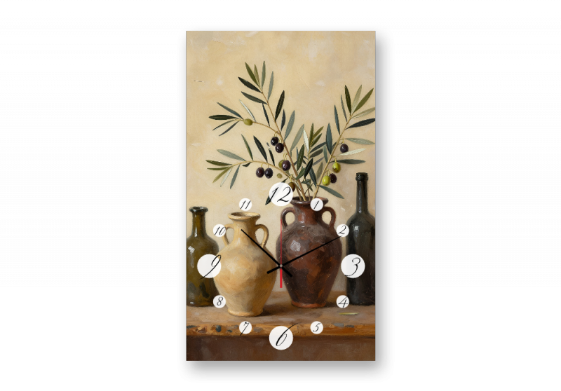 картина с часами
