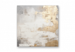 модульная картина Абстракция. Серое ЗОЛОТО-1