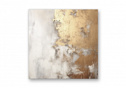 модульная картина Абстракция. Серое ЗОЛОТО-3