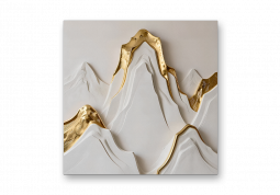 модульная картина Арт Постеры. Золотые горы-1