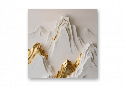 модульная картина Арт Постеры. Золотые горы-2