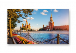 модульная картина Город. Москва Красная площадь