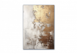 модульная картина Абстракция. Серое ЗОЛОТО-3