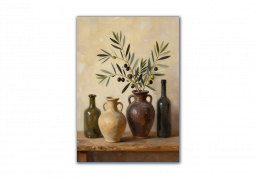 модульная картина Абстракция. Греческий натюрморт