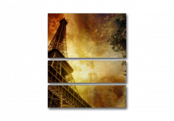 модульная картина Прованс. Эйфелева башня
